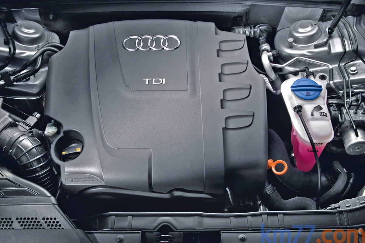 Qué motor tiene el Audi A4 2010