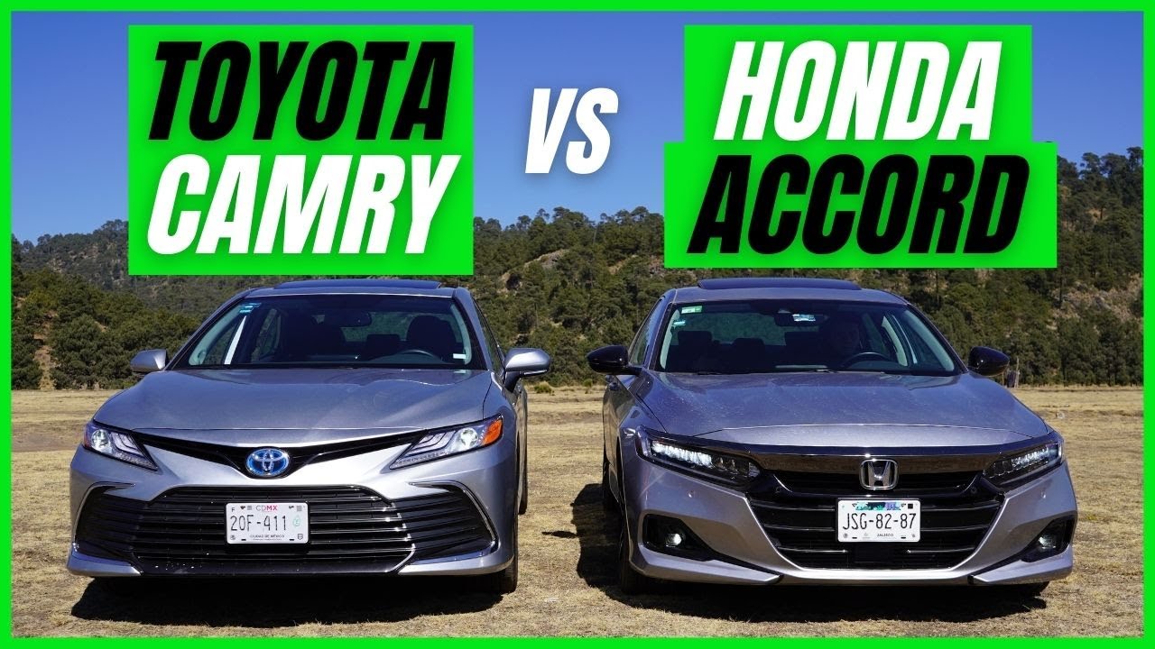 Es mejor el Honda Accord que el Toyota Camry