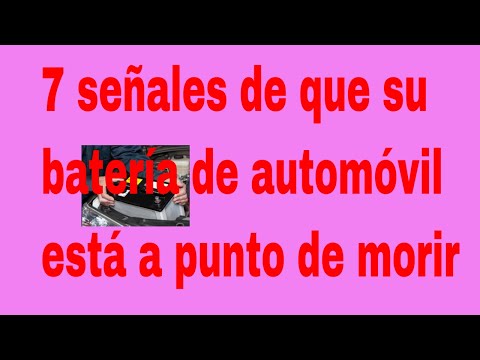 ¿Qué puede agotar la batería de un coche? Señales de advertencia de una batería de coche baja