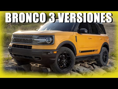 Descubre los diferentes tipos de Ford Bronco: ¿cuántos existen?