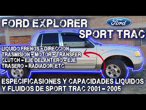  Descubre el consumo de Ford Sport Trac  ¡Datos imprescindibles!