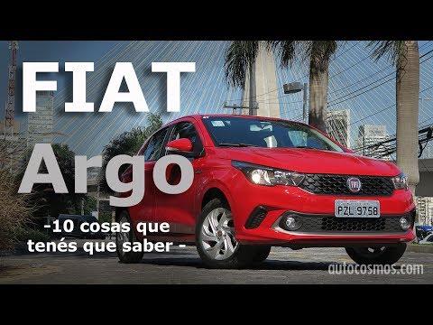 Cilindros en el Fiat Argo: ¿Cuántos tiene?