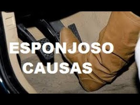 ¿Qué causa un pedal de freno esponjoso o blando (y cómo solucionarlo)?