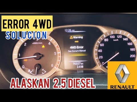 Sistema 4x4 en modo low: Descubre cómo funciona en Renault Alaskan