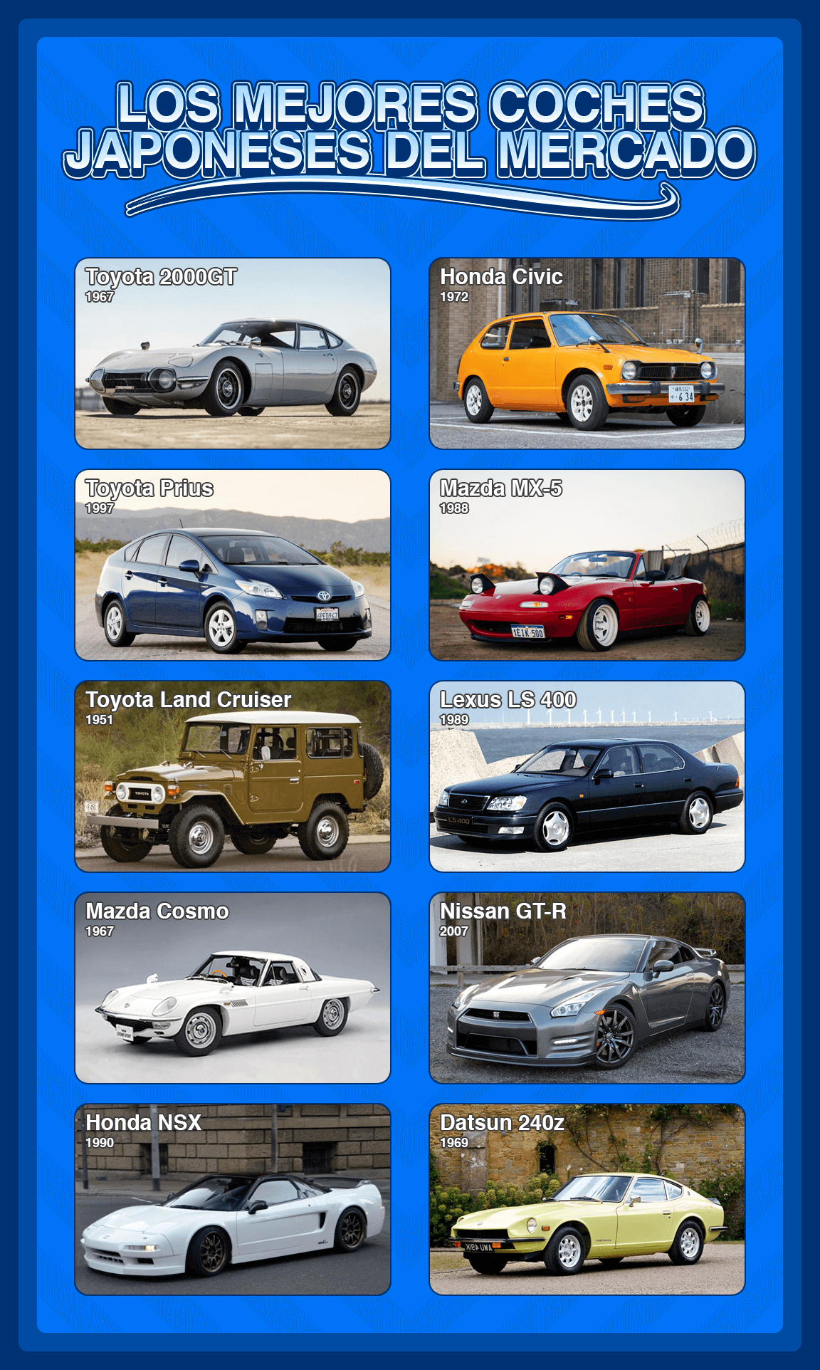 Qué marca de autos son japoneses