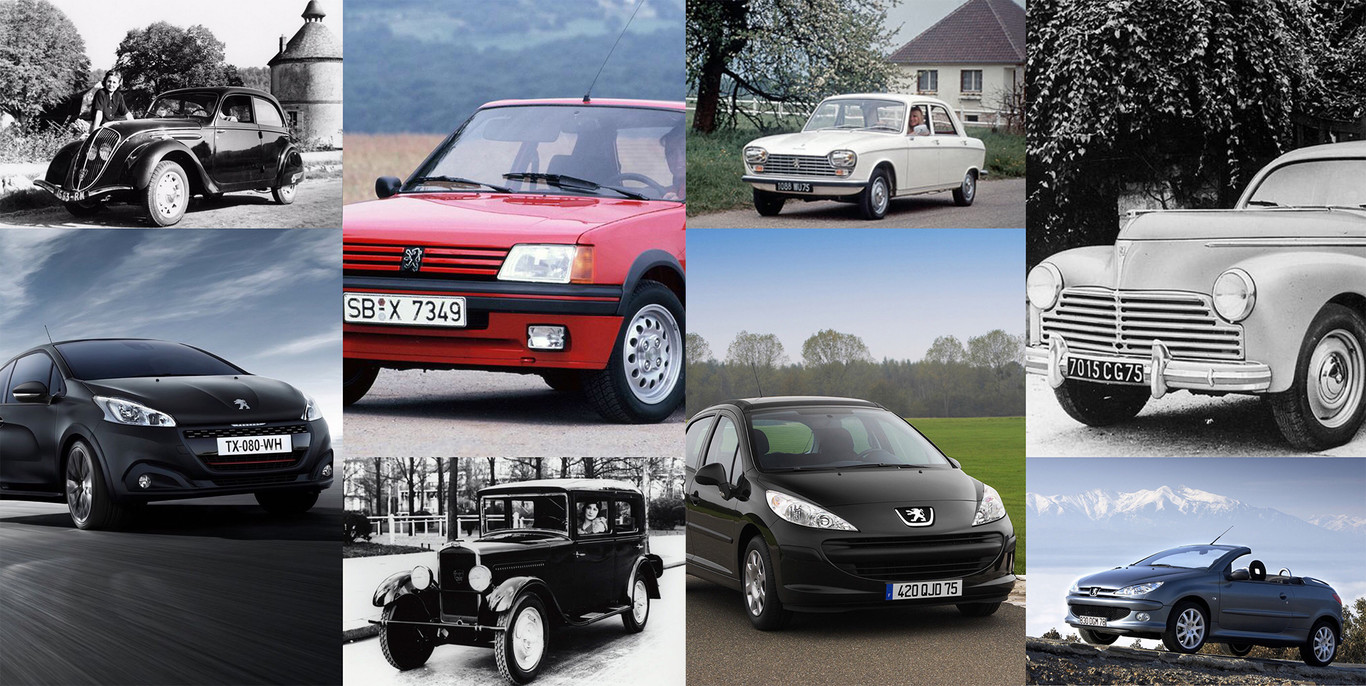 Qué modelos de Peugeot existen
