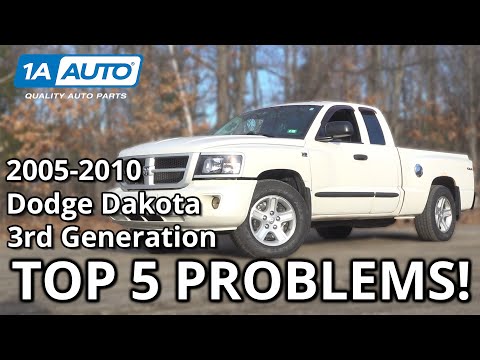 Dodge Dakota 2008: 5 problemas revelados y soluciones sugeridas