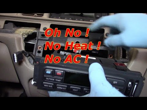 Solución al problema de aire frío en el calentador de Ford LTD Crown Victoria 1991