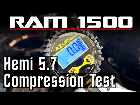 Prueba de compresión del motor Dodge Ram 1500: Evaluación precisa del rendimiento