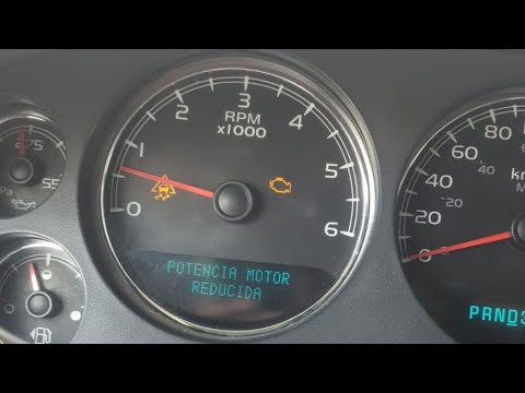 Chevrolet Suburban 2500: Potencia del motor reducida y luz de verificación encendida