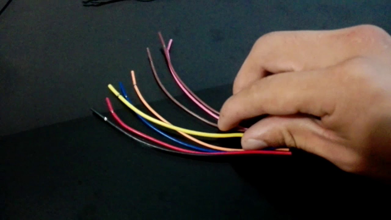 Códigos de colores del arnés de cables del interruptor de encendido Ford