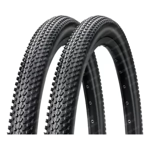 Pack 2 Neumaticos Bicicleta Aro 26 X 2.10 Fantom Mtb Color Negro
