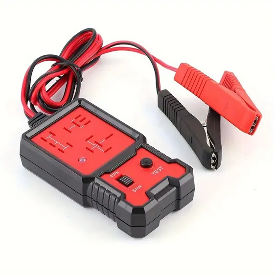 Probador De Relés Automotrices De 12 V/24 V Para 4 Y 5 Pines 1 Probador De Relés Automotrices De 12 V/24 V Para 4 Y 5 Pines