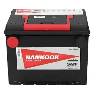 Batería de Auto Hankook MF75-550 60Ah 550CCA 12V