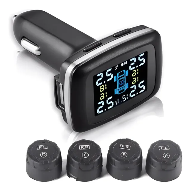 Sistema De Monitoreo De Presión De Neumático De Auto Tpms 1 Sistema De Monitoreo De Presión De Neumático De Auto Tpms