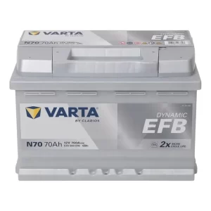 Batería Varta EFB 70Ah 760A Audi A1 A3 A4 Q2 Q3