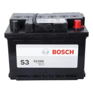 Batería Bosch S3 55Ah 390CCA 12V Auto Camioneta
