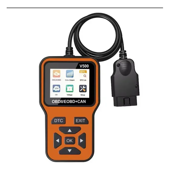 Escáner Automotriz Multimarca OBD2 V500 Universal 1 Escáner Automotriz Multimarca OBD2 V500 Universal