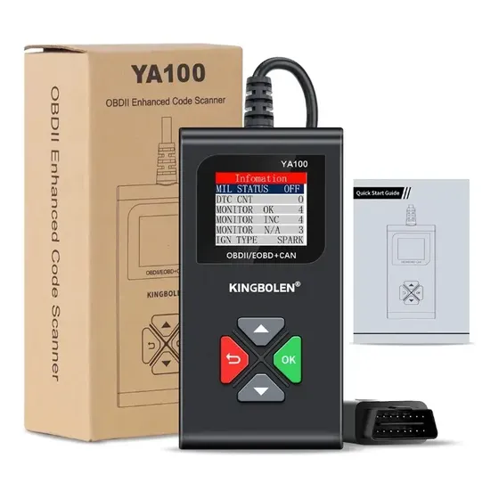 Scanner Automotriz OBD2 Kingbolen YA100 1 Scanner Automotriz OBD2 Kingbolen YA100