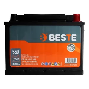 Batería de Auto Beste 55Ah 350CCA Libre Mantención