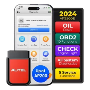 Autel Maxiap Ap200 Obd2 Scanner Auto Obdii Herramienta ...
