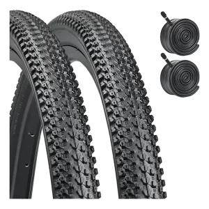 Pack Neumáticos y Cámaras para Bicicleta de Aro 26 x 2.125