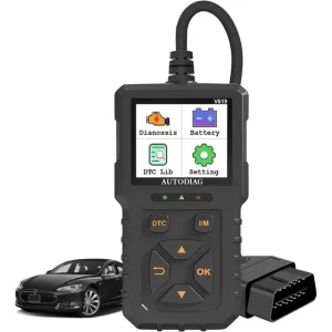 Autodiag Escáner Obd2 V619, Escáner Automotriz Profesional,