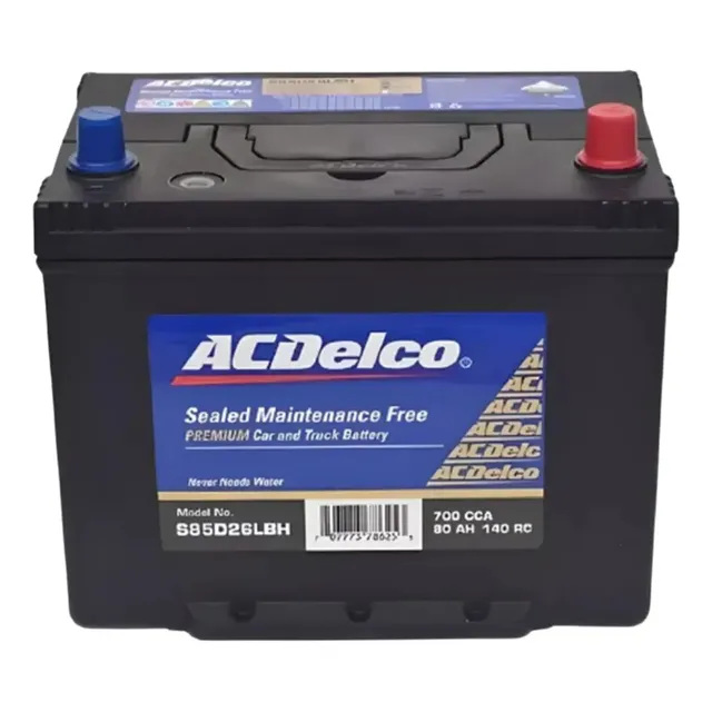 Batería de Auto Luv 2.8 ACDelco S85D26L 80Ah 700CCA 1 Batería de Auto Luv 2.8 ACDelco S85D26L 80Ah 700CCA