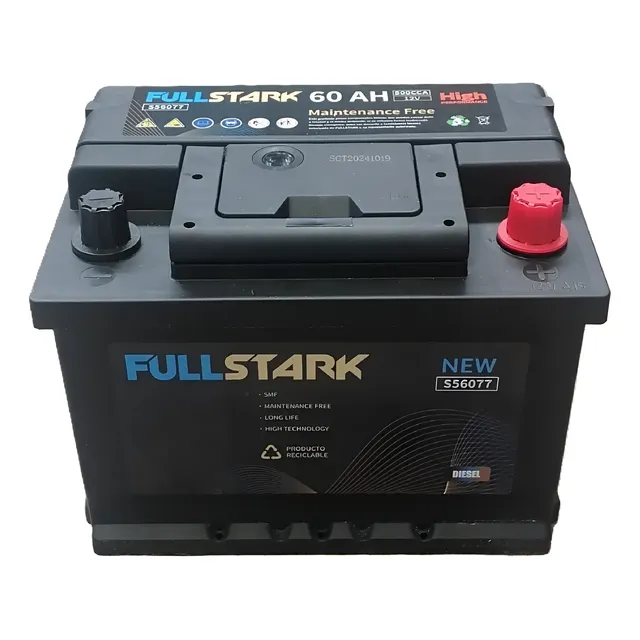 Batería de Auto Fullstark 60Ah 500CCA Instalación 1 Batería de Auto Fullstark 60Ah 500CCA Instalación