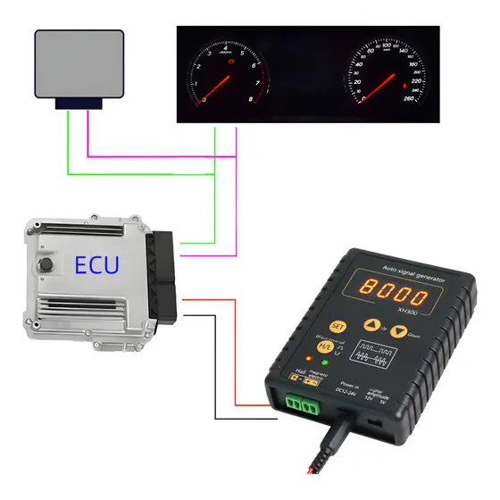 Generador de Señal Automotriz 12V 24V Profesional 1 Generador de Señal Automotriz 12V 24V Profesional