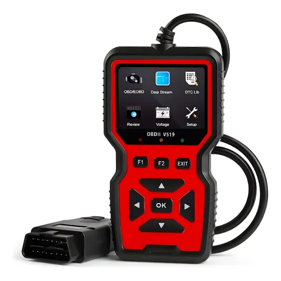 Escáner Automotriz OBD2 V519 Diagnóstico Profesional EOBD 1 Escáner Automotriz OBD2 V519 Diagnóstico Profesional EOBD