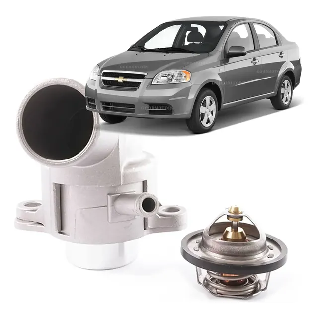 Termostato 87° Chevrolet Aveo 1.4 2004/2015 Metalico 1 Termostato 87° Chevrolet Aveo 1.4 2004/2015 Metalico