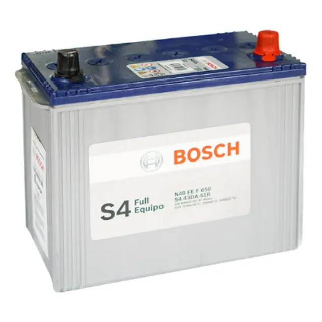 Batería de Auto Bosch S4 NS60L 43Ah 370CCA 1 Batería de Auto Bosch S4 NS60L 43Ah 370CCA