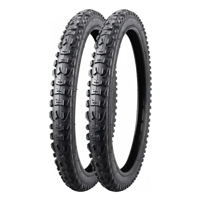 Pack 2 Neumaticos Bicicleta Buffalo Aro 24 X 2,125 Negro 1 Pack 2 Neumaticos Bicicleta Buffalo Aro 24 X 2,125 Negro