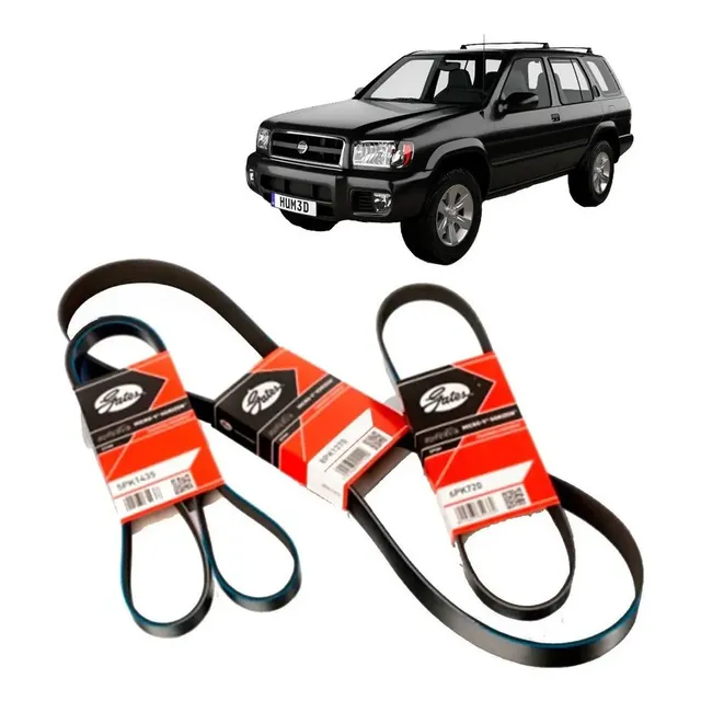 Correa Ac Para Nissan Pathfinder 3.5 24v Gas 2003 2007 1 Correa Ac Para Nissan Pathfinder 3.5 24v Gas 2003 2007