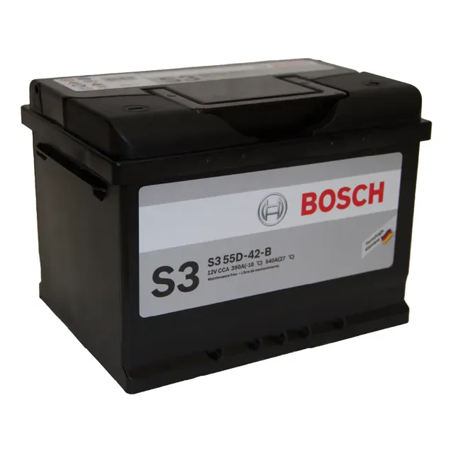Batería de Auto Bosch S3 55Ah 390CCA 12V 1 Batería de Auto Bosch S3 55Ah 390CCA 12V