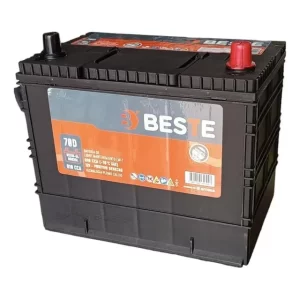 Batería de Auto Beste MF80D26L 70Ah 610CCA