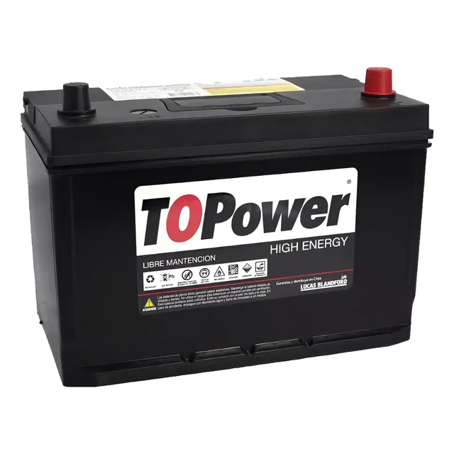 Batería de Auto 90Ah 735CCA 12V Positivo Derecho 1 Batería de Auto 90Ah 735CCA 12V Positivo Derecho