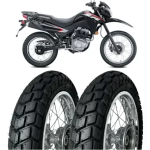 Pareja De Neumaticos 90/90-19 +110/90-17 Para Honda Xr150