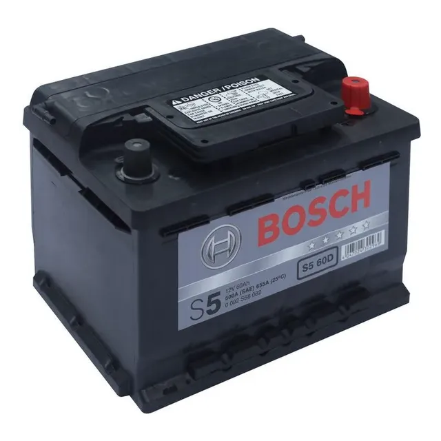 Batería de Auto Bosch S5 MP42 62Ah 560CCA Positivo Der 1 Batería de Auto Bosch S5 MP42 62Ah 560CCA Positivo Der