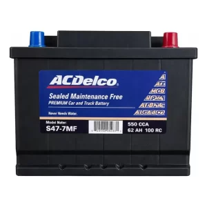 Batería de Auto Acdelco 62Ah 550 CCA Toyota Corolla S47-7