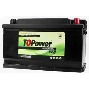 Batería de Auto 80Ah 750CCA Positivo Derecho EFB