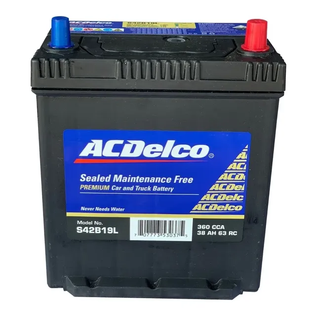 Batería ACDelco 38Ah S42B19LB Positivo Derecho 1 Batería ACDelco 38Ah S42B19LB Positivo Derecho