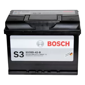Batería de Auto Bosch S3 55Ah 390CCA 12V 55D