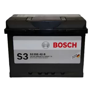 Batería de Auto Bosch S3 55Ah 390CCA 55E-42-B