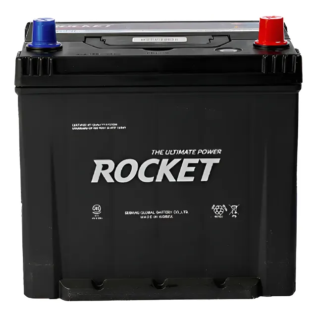 Batería Rocket SMF 55D23L 60Ah 500 CCA 1 Batería Rocket SMF 55D23L 60Ah 500 CCA