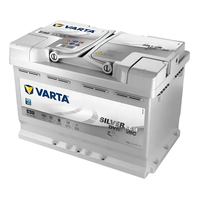 Batería Varta AGM 70Ah 760A Start Stop Mercedes Audi BMW 1 Batería Varta AGM 70Ah 760A Start Stop Mercedes Audi BMW