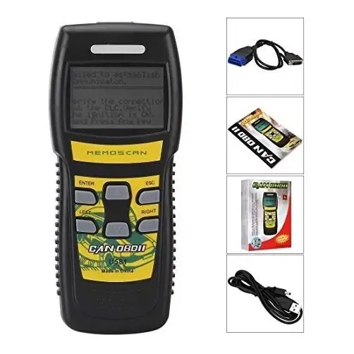 Escáner Automotriz Memoscan Multimarca OBDII 1 Escáner Automotriz Memoscan Multimarca OBDII