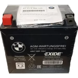 Batería de Auto AGM Exide LTX14 14Ah BMW R1200GS