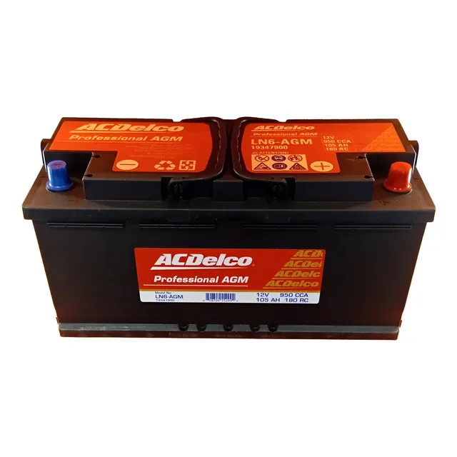 Batería de Auto ACDelco AGM LN6 105Ah 950CCA Start Stop 1 Batería de Auto ACDelco AGM LN6 105Ah 950CCA Start Stop